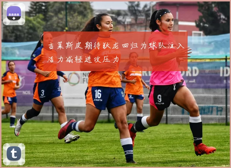 吉莱斯皮期待狄龙回归为球队注入活力减轻进攻压力