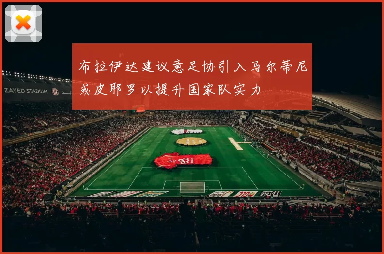 布拉伊达建议意足协引入马尔蒂尼或皮耶罗以提升国家队实力